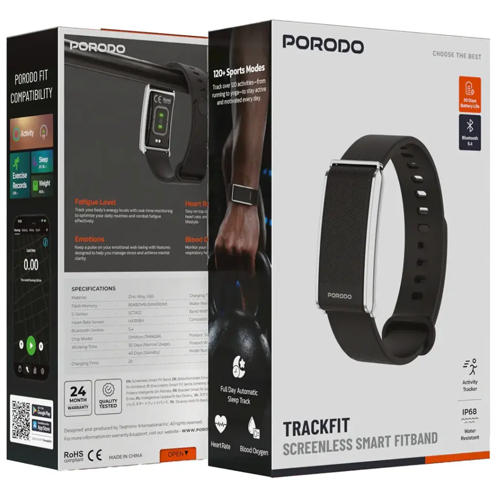 Trackfit Screenless Smart Fitband - Image 3
